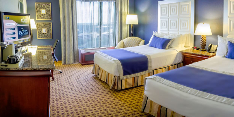ROSEN PLAZA HOTEL ROOM