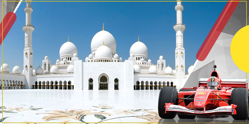 the Sheikh Zayed Grand Mosque