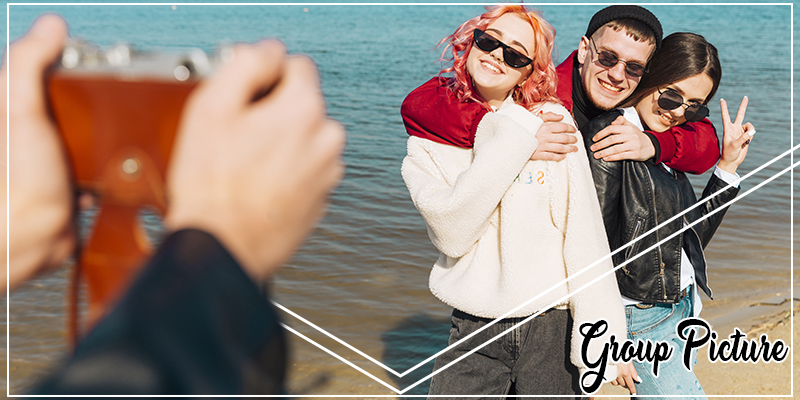 Offer to click a group picture