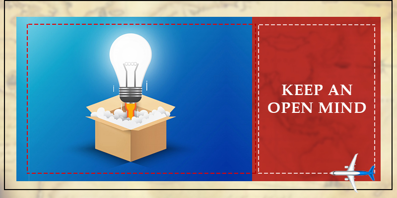 Keep an open mind